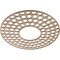 Ekena Millwork Fink Wood Fretwork Pierced Ceiling Medallion, Red Oak, 24"OD x 8 3/4"ID x 1/4"T CMWP24X24X0250FFRO - alternate 4